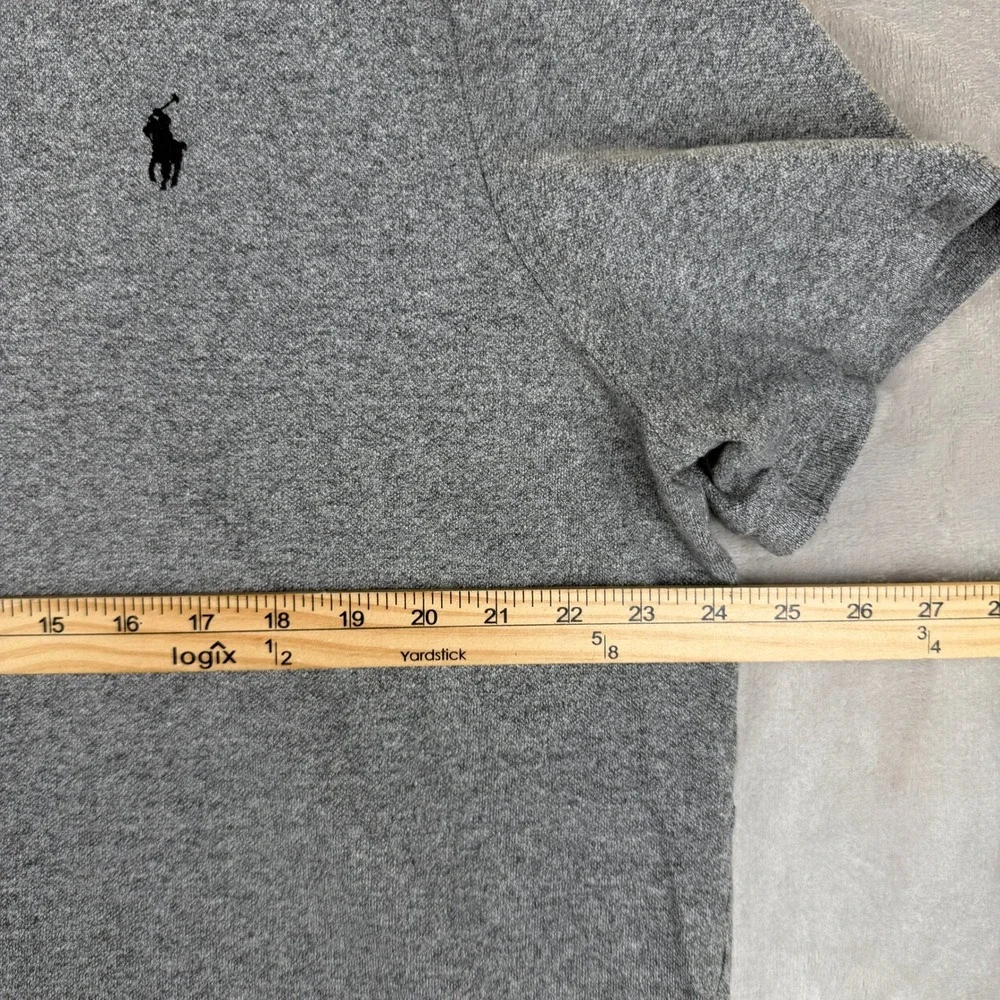Polo Ralph Lauren Mens Classic Fit Short Sleeve Polo Shirt Gray XL